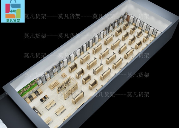 成都创意饰品货架展示大胆融合不同款式展柜打造艺术空间