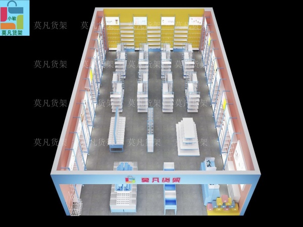 三明饰品百货货架专业厂家场景空间款式迭代不断创新设计