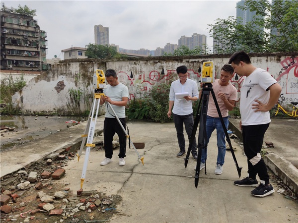 测量放线培训班实战学习GPS全站仪