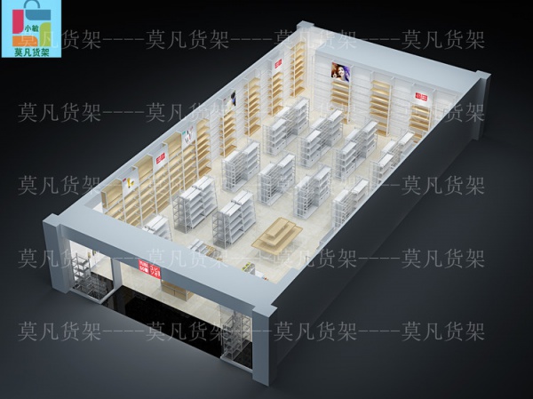 白山组装式饰品店陈列架-莫凡货架销售厂家诚信商家