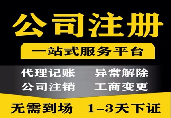 武汉公司注册代理记账及商务信息咨询服务