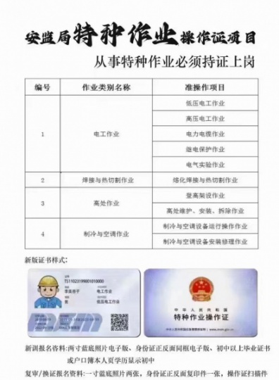 北京市建筑电工，挖掘机操作证报名入口